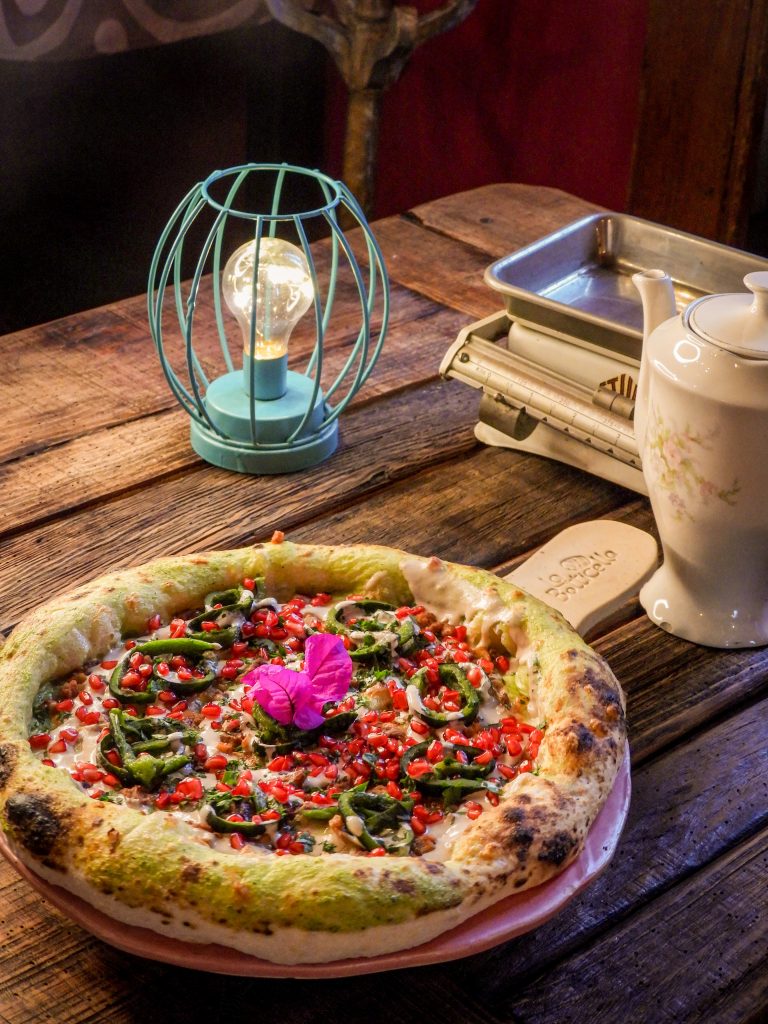 Pizza en Nogada